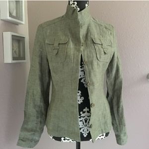 NWOT Richard Malcolm 100% Linen Jacket/Blazer